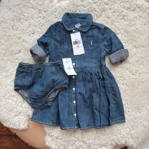 NWT Ralph Lauren Denim Set